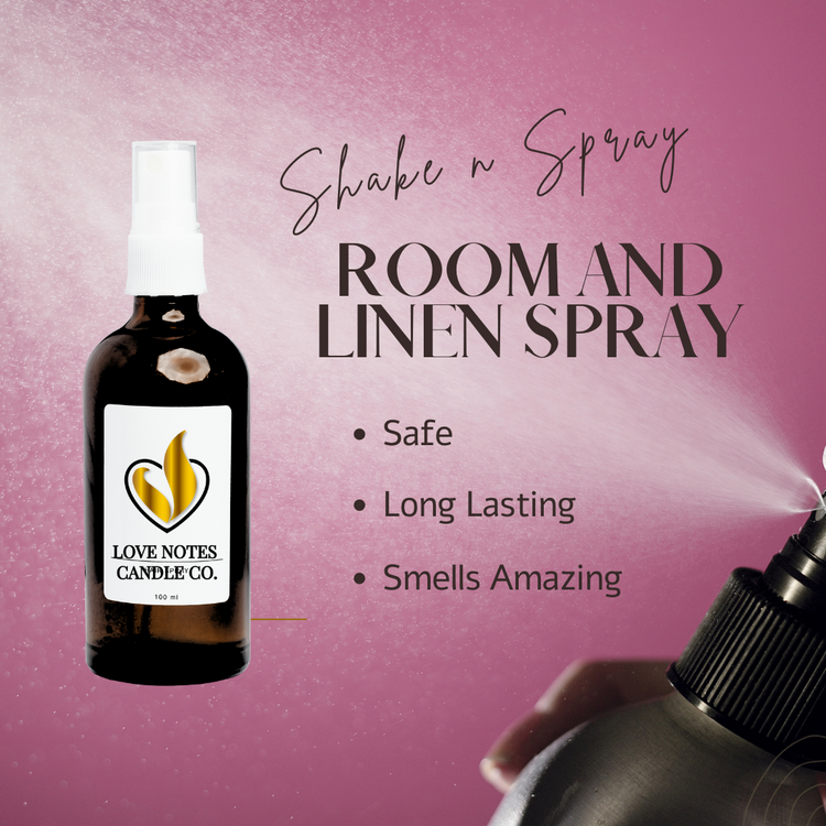 Shake and Spray Room and Linen Sprays